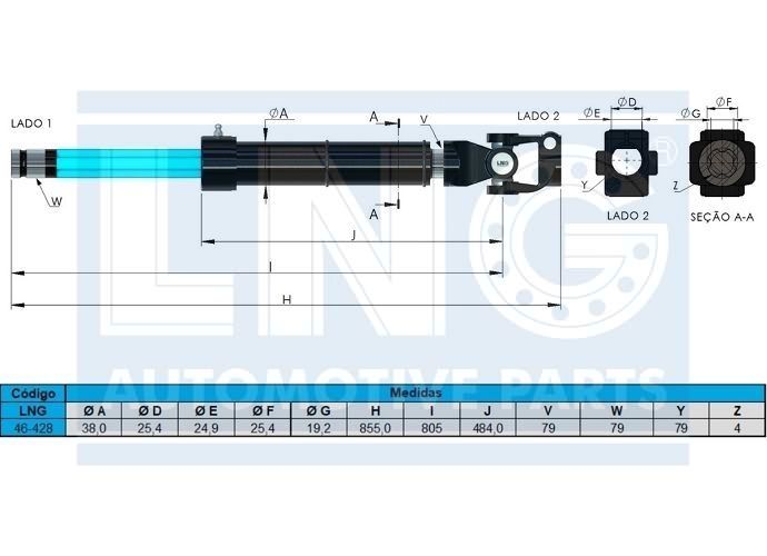 COLUNA DIRECAO - 384.460.8909
