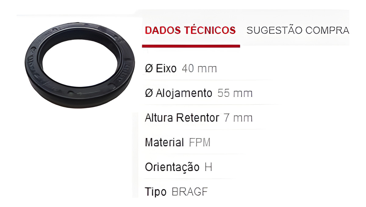 RETENTOR DIANTEIRO 91X114X9MM (FPM) - 227630