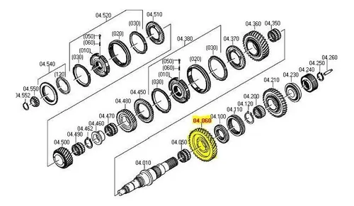 ENGRENAGEM HELICOIDAL - 1304304543