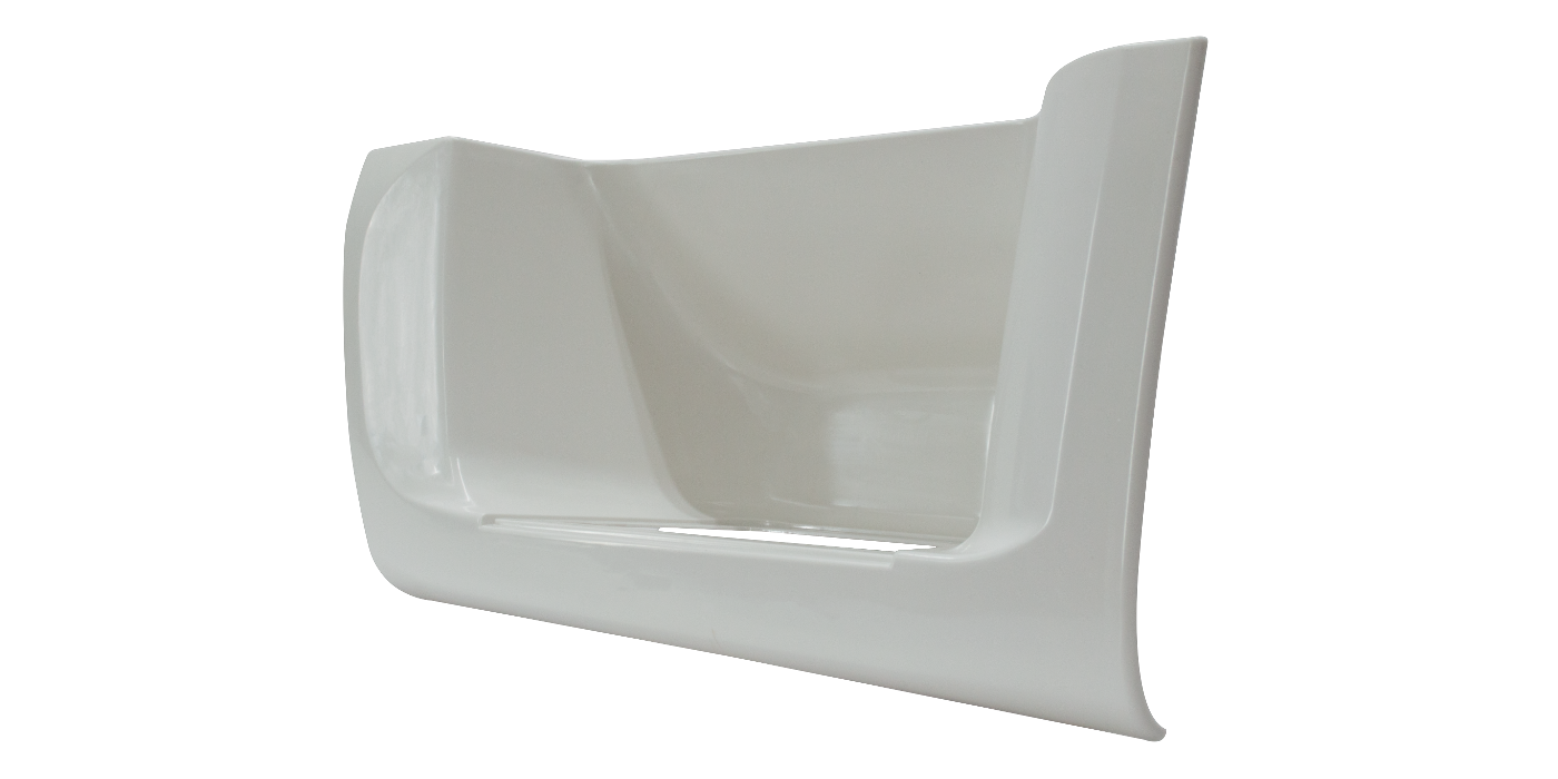 ESTRIBO INFERIOR LE DAF PLASTICO INJETADO - 161359