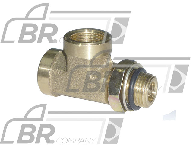 CONEXAO TEE FEMEA M16X1,5 X MACHO 16X1,5 - 521456