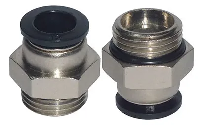 CONECTOR MACHO P/TUBO 12MM X 1/2" BSP - PC12G04