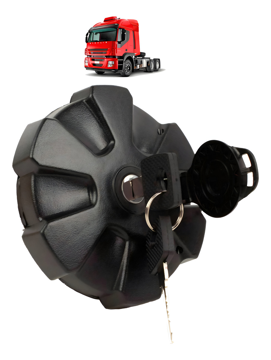 TAMPA TANQUE COMB.C/ROSCA/CHAVE DE ACO E - 500043667