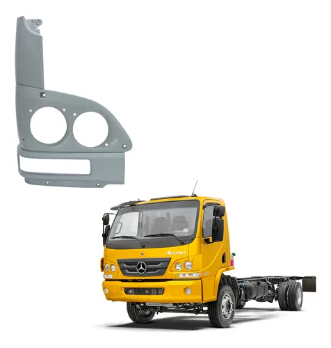 MOLDURA FAROL LD  DEFLETOR LATERAL ( PLASTICO INJETADO ) - 9798801040