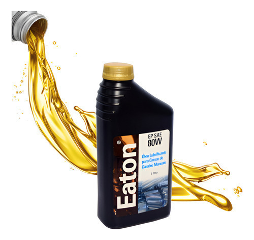 OLEO MINERAL EP SAE 80W - API GL-4 - (1 LITRO) - 2811B091J