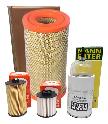 KIT FILTROS COMBUSTIVEL LUBRIFICANTE MB OM924LA - WKP724