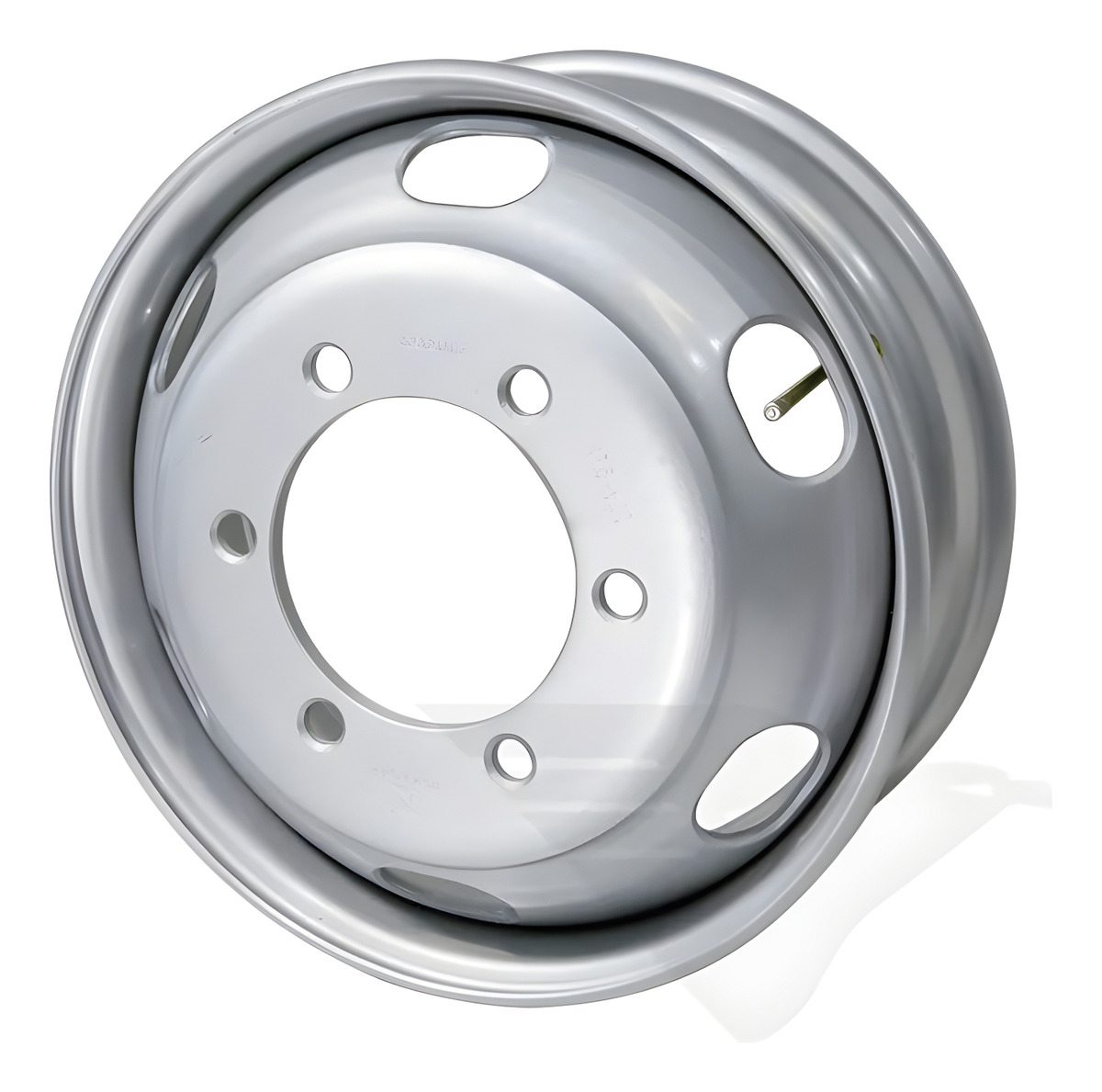 RODA DISCO 6,00 x 17,5 SEM CAMARA 6 FUROS RETO PNEU 215 - BVBT5052