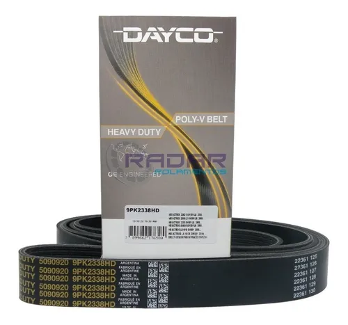 CORREIA POLY V MBB ACTROS OM501 - 9PK2338HD