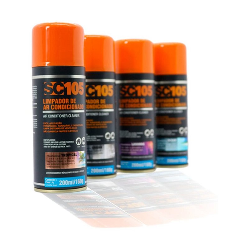 LIMPA AR CONDICIONADO  200ML  OCEAN - 048005