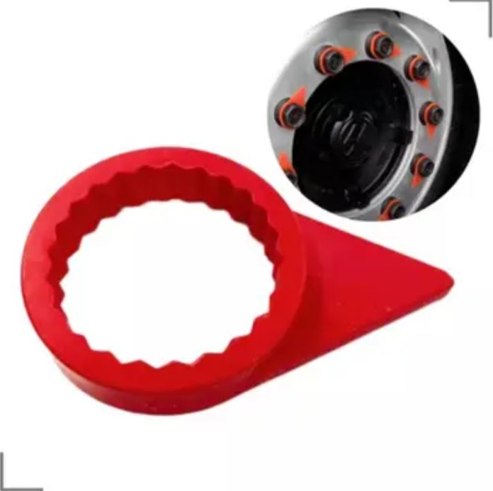 INDICADOR APERTO PARAFUSO RODA CHAVE 33 VERMELHO - 100.100.197