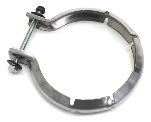 ABRACADEIRA INOX SILENCIOSO TUBO SAIDA MOTOR - TM2041