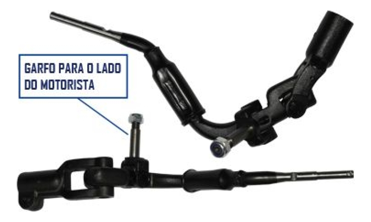 CONJUNTO ALAVANCA MUDANCA MARCHA - 2P0711117