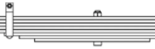 FEIXE EIXO TRACAO 8 LAMINAS - JRA2113FX
