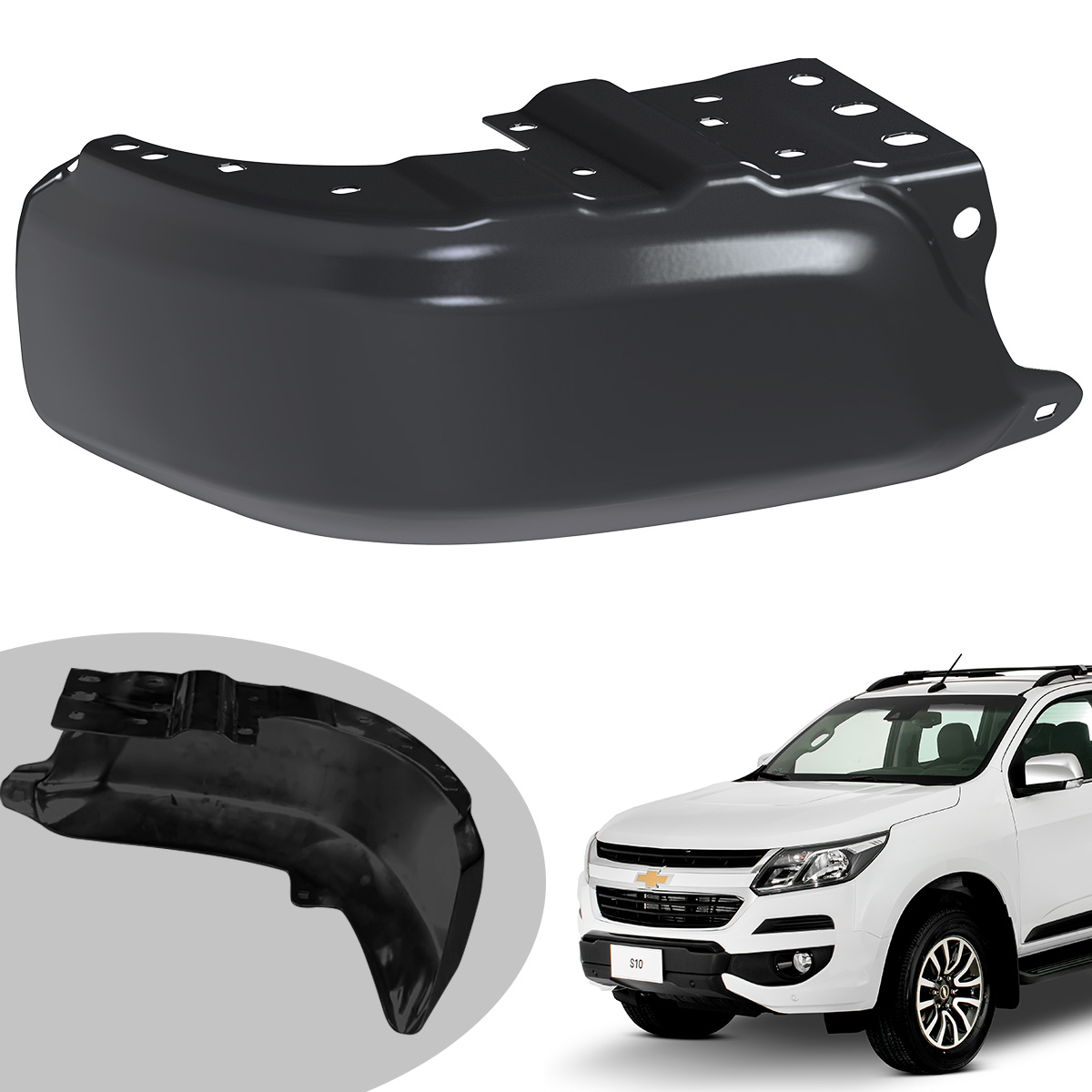 PONTEIRA LADO ESQUERDO PARACHOQUE - 9588852703