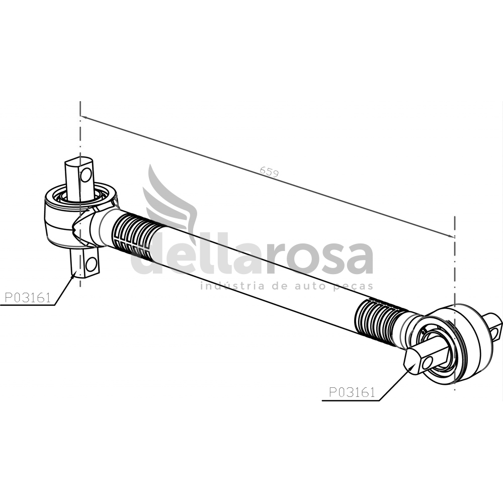 BARRA REACAO 659MM - N5261