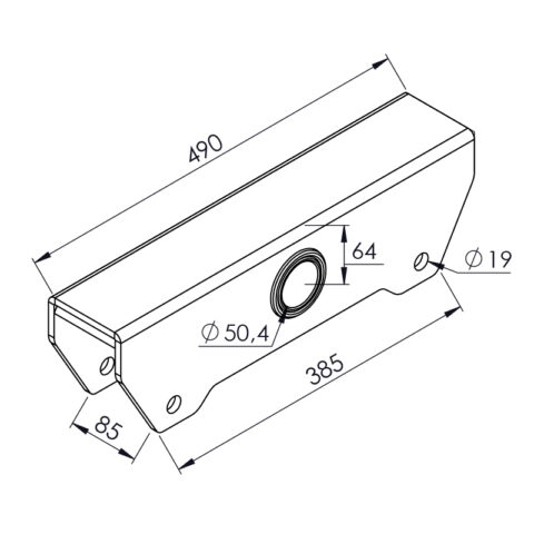 BALANCA TRUCK KLL PINO 50mm - SU1120