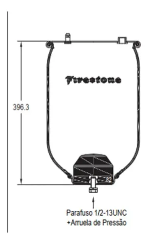 KIT MOLA PNEUMATICA 1T17BN-4.5 - MP00301056