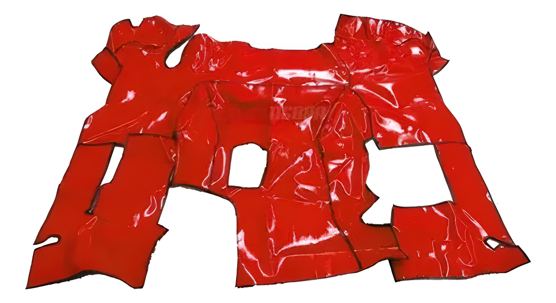 TAPETE VINIL VERMELHO - 2P0863703V