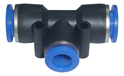 CONEXAO TEE REDUCAO PLASTICA 1/2"X 3/8" - 521549