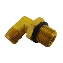 COTOVELO MACHO M16X1,5 X 16MM TUBO PORCA E ANILHA - 1287MA