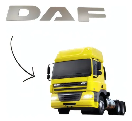 LETREIRO GRADE FRONTAL DAF - 1400026