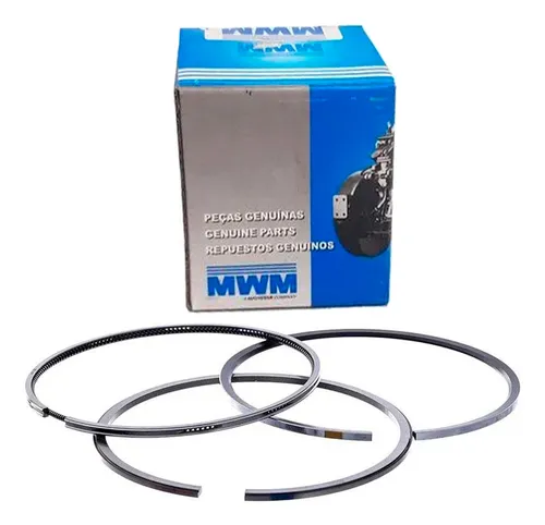 JOGO ANEIS MWM X12 4 E 6 CIL STD  ( PARA 01 CILINDRO ) - 2W0198151-KS