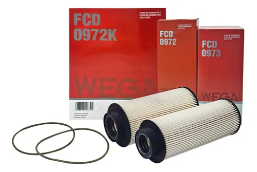 KIT FILTROS COMBUSTIVEL - FCD0972K
