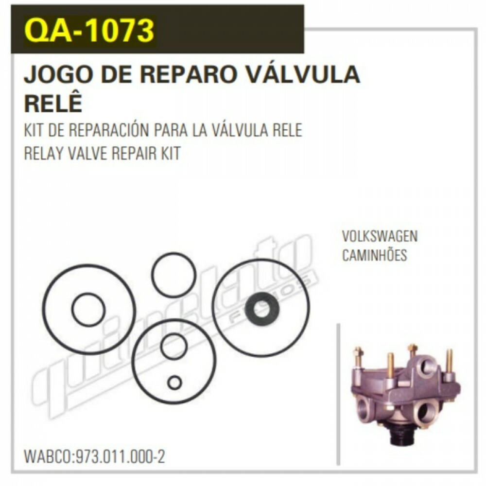 REPARO VALVULA RELE VOLKS - 9730110002