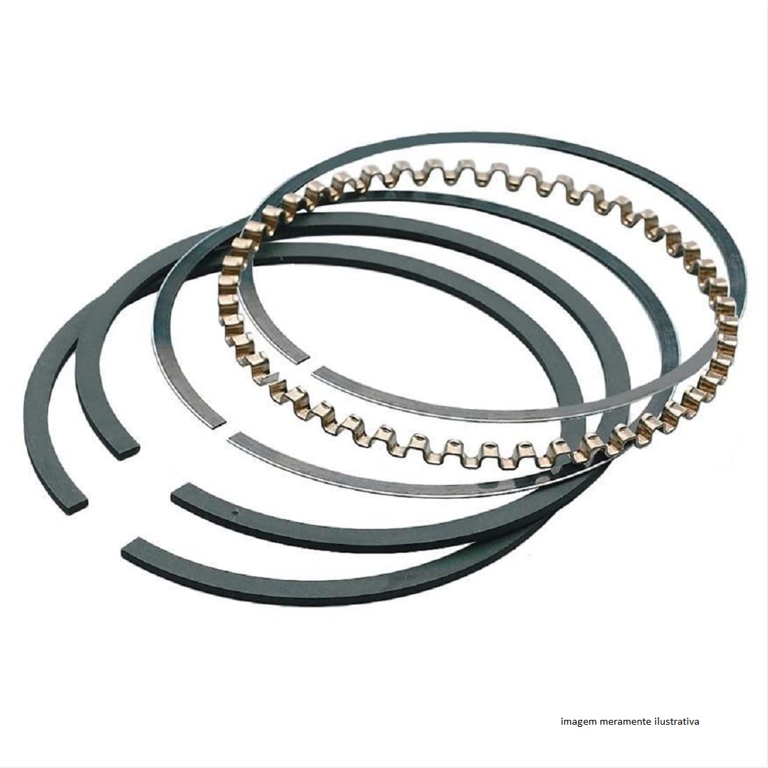 ANEIS MOTOR MWM SPRINT 4.07 EURO 2/3 1CIL. 3CAN. STD - A13500