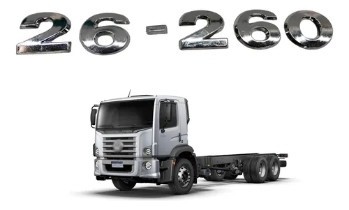EMBLEMA LATERAL INJETADO CROMADO 26-260 - 2VZ853687A