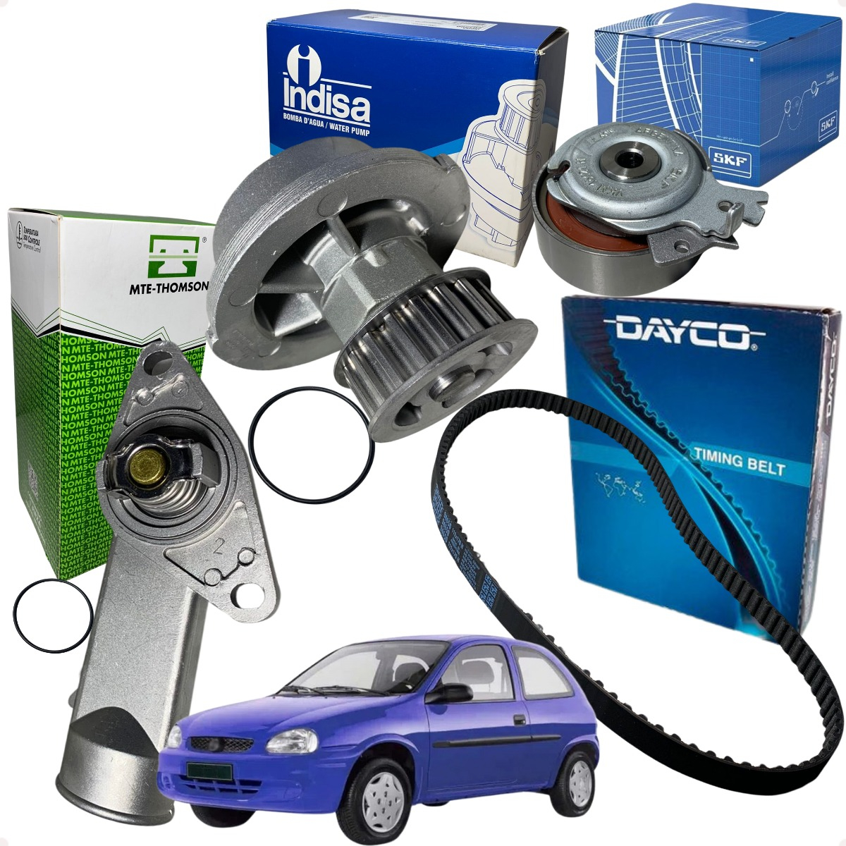 KIT CORREIA BOMBA AGUA COM TENSIONADOR - 0917056