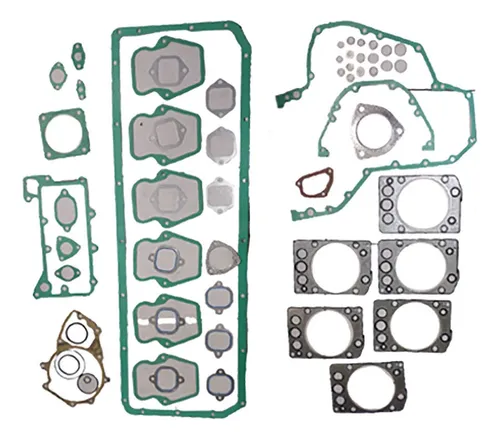 JOGO JUNTAS COMPLETO OM457 ATE 2005 COM ANEIS CAMISA - 76114619