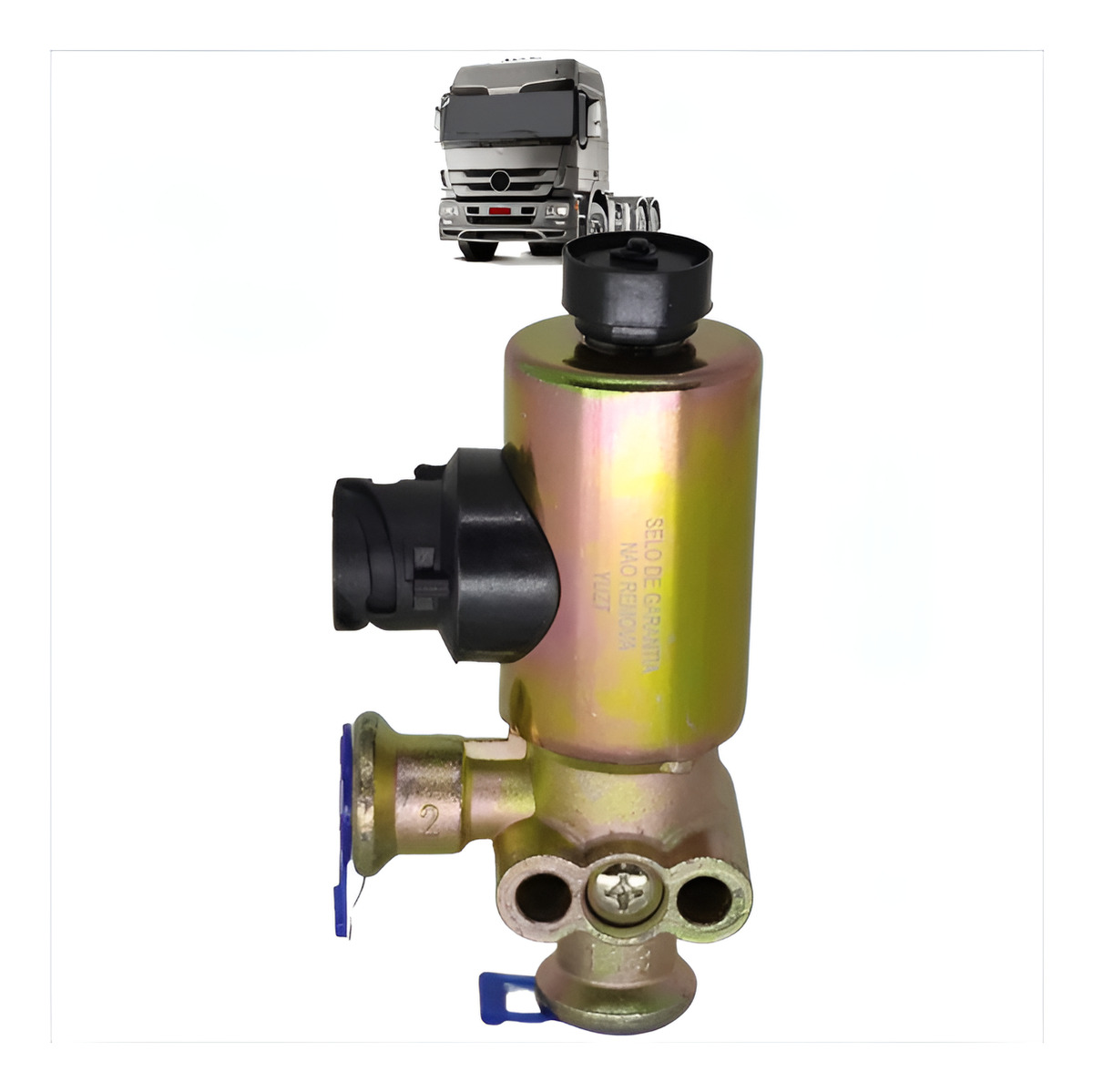 VALVULA SOLENOIDE 24V TOMADA REDONDA - 1306727