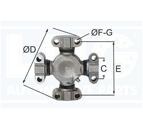 CRUZETA CARDAN - 5-12311X