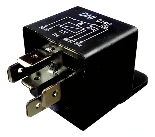 RELE AUXILIAR REVERSOR UNIVERSAL C/ SUPORTE 40/10A - 12V - 3445427019