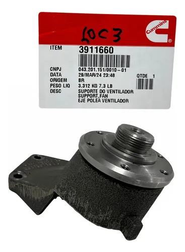 SUPORTE EIXO VENTILADOR - 3911660