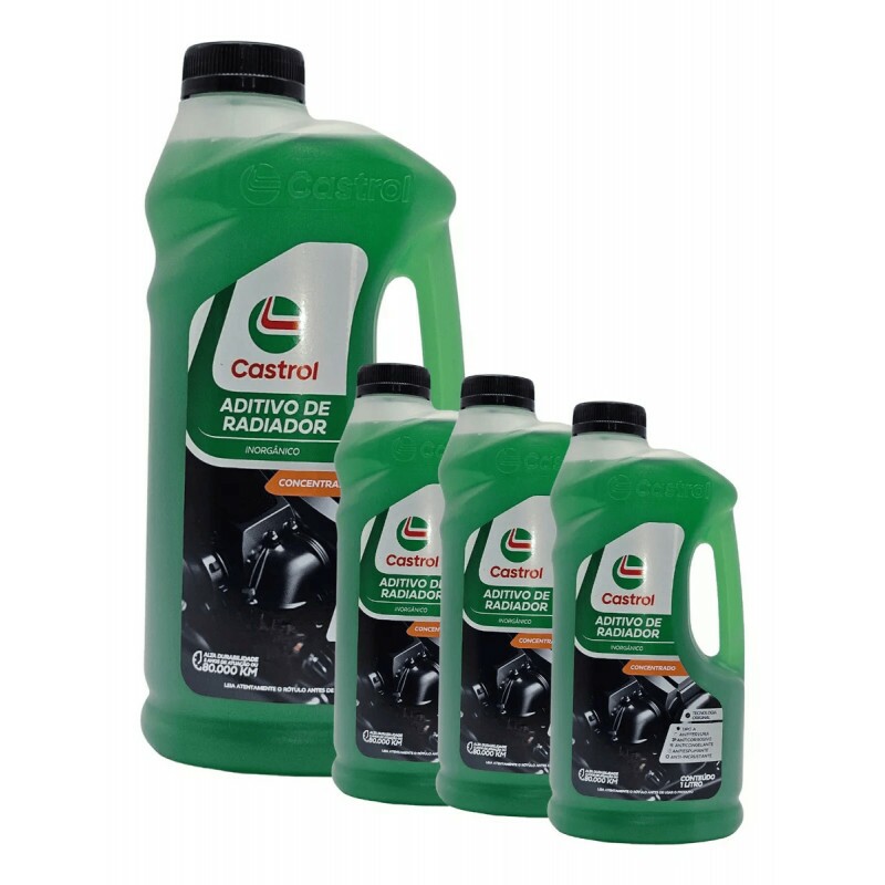 ADITIVO RADIADOR INORGANICO VERDE 1 LITRO  PRONTO PRA USO - 048021