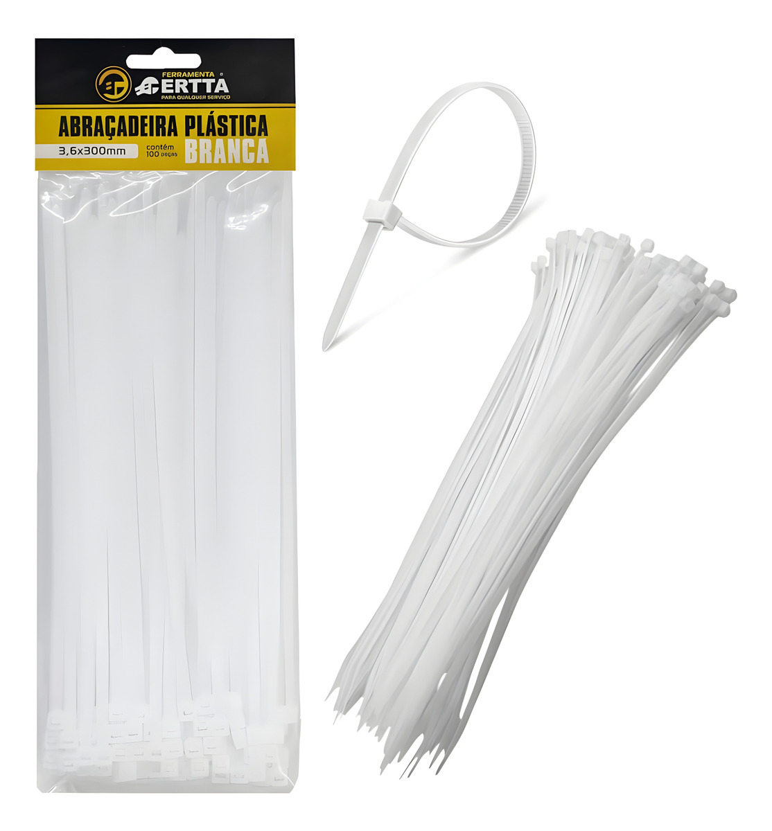 ABRACADEIRA NYLON (3.6 X 300MM) ENFORCA GATO - N36300