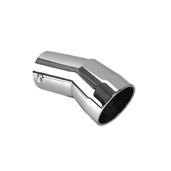 TERMINAL ESCAPAMENTO CURVO 4x 260 MM  CROMADO - TC002