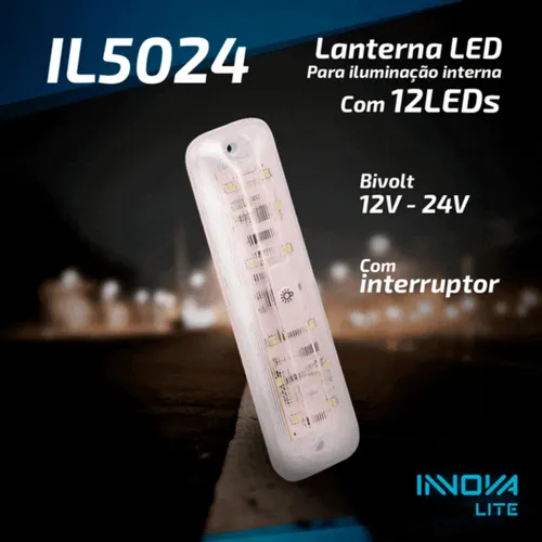 LANTERNA LED - USO UNIVERSAL - BIVOLT - IL5024