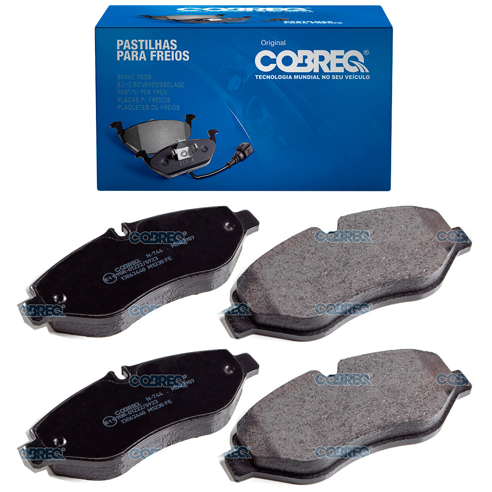 PASTILHA FREIO DIANTEIRO - N744