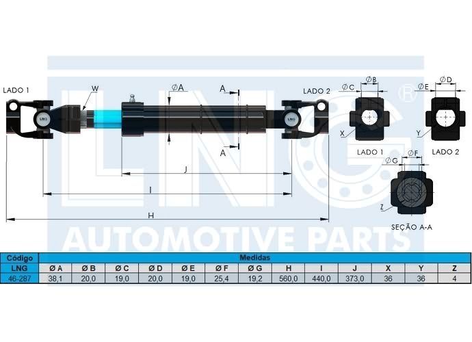 COLUNA DIRECAO - T00 415 721