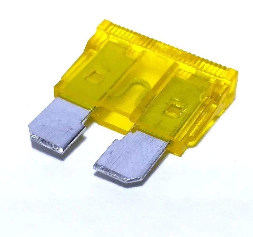 FUSIVEL LAMINA ENGATE-20 AMP.AMARELO - 527728