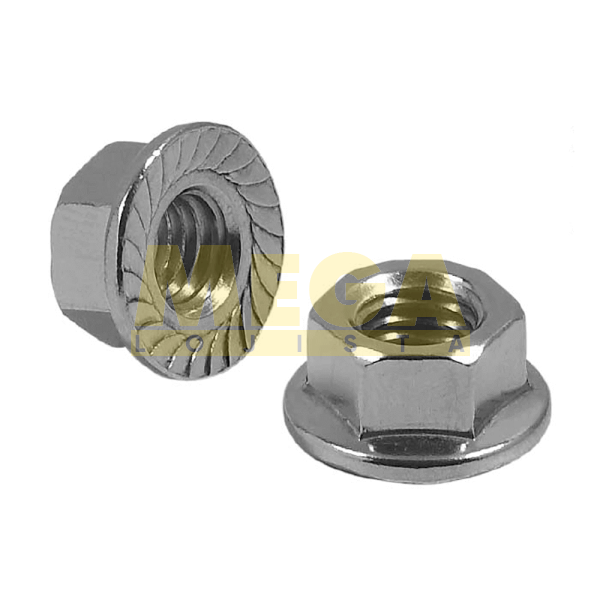 PORCA FLANGEADA M12X1,75 ALT.12MM CH18 - 815134