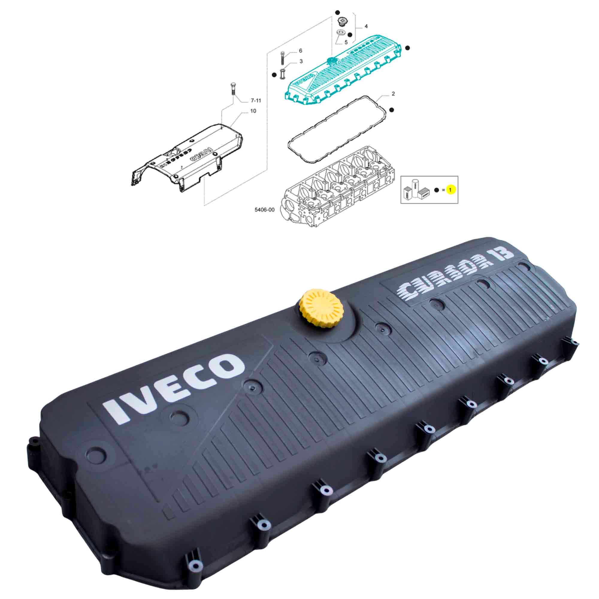 TAMPA CAIXA VALVULA - 500309031