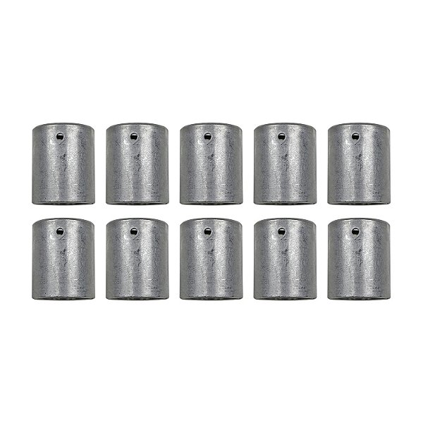 CANECA CLIP 10MM ALUMINIO - CA008020