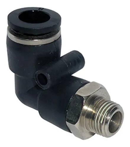 COTOVELO MACHO GIRATORIO P/TUBO 8MM X 1/ - PL08G01