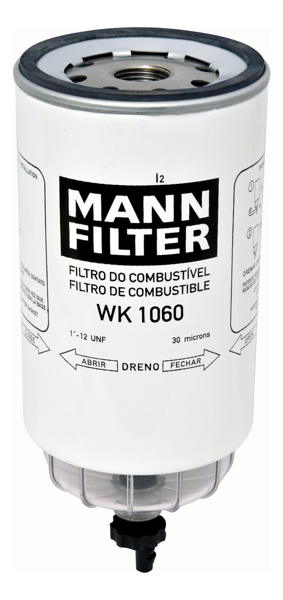 FILTRO COMBUSTIVEL BLINDADO SEPARADOR AGUA - WK1060/15