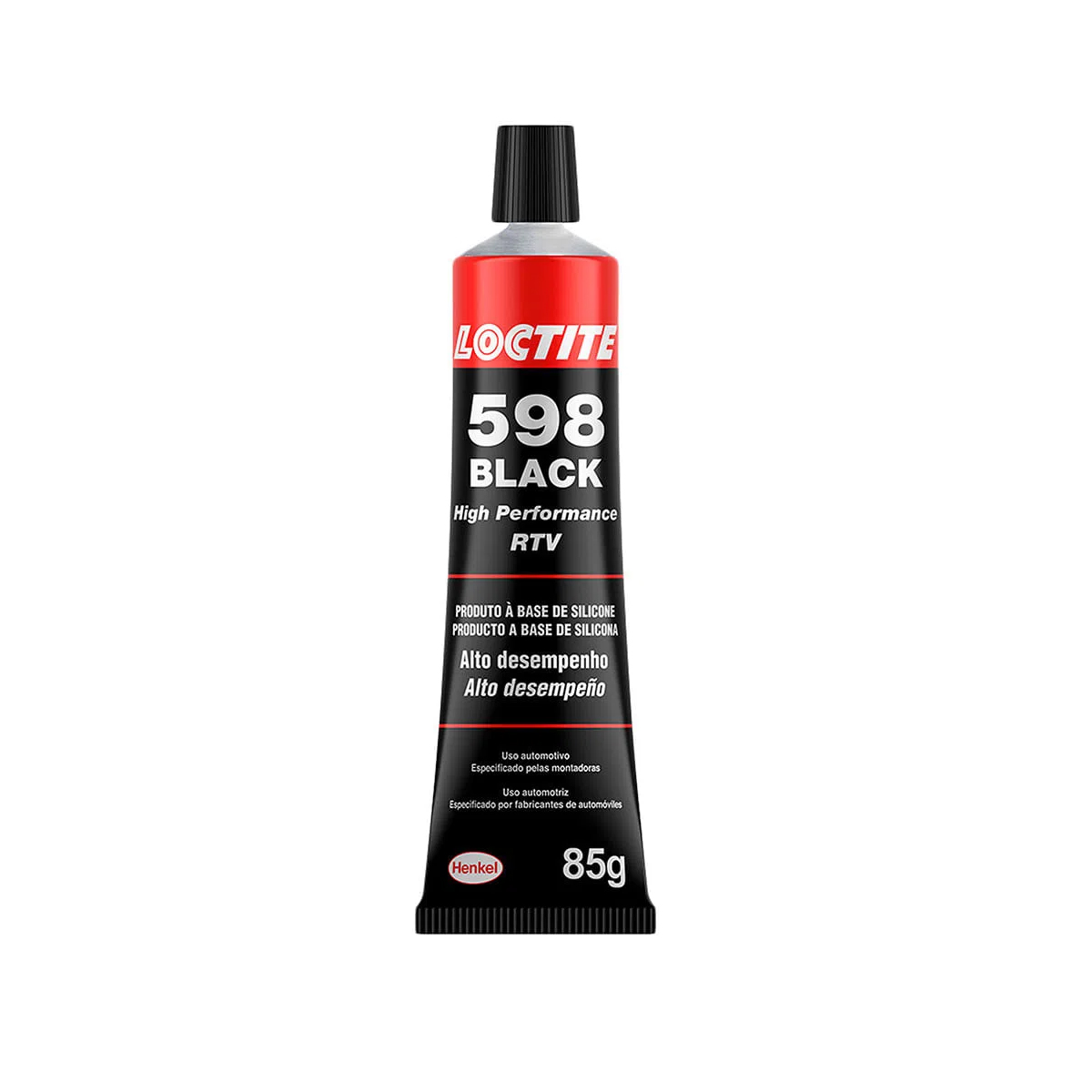 SILICONE PRETO LOCTITE 598  70 GRAMAS - ML2272