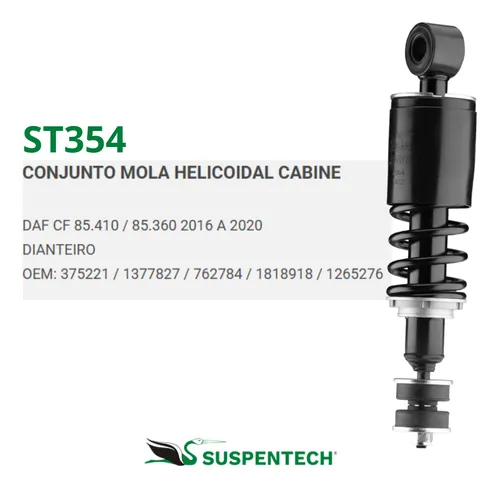 AMORTECEDOR DIANTEIRO CABINE - 375221